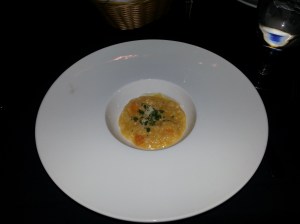 Butternut Squash Risotto with White Truffle Oil