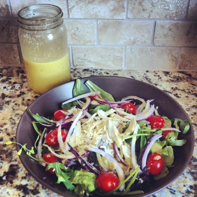 Sunshine Vinaigrette brightens up any salad!