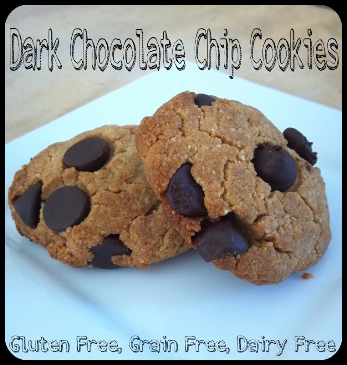 Dark Chocolate Chip Cookies