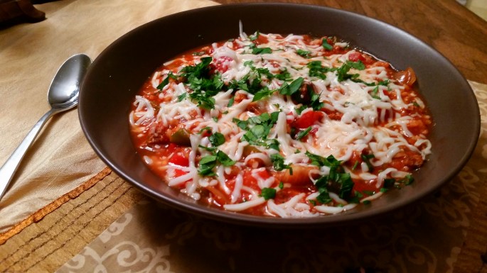 Stuffed Pepper Stew (Gluten Free)